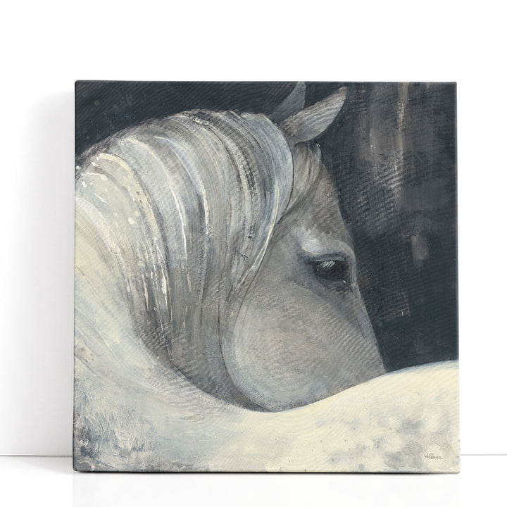 Bijou Black and White - Canvas Print Wall Art