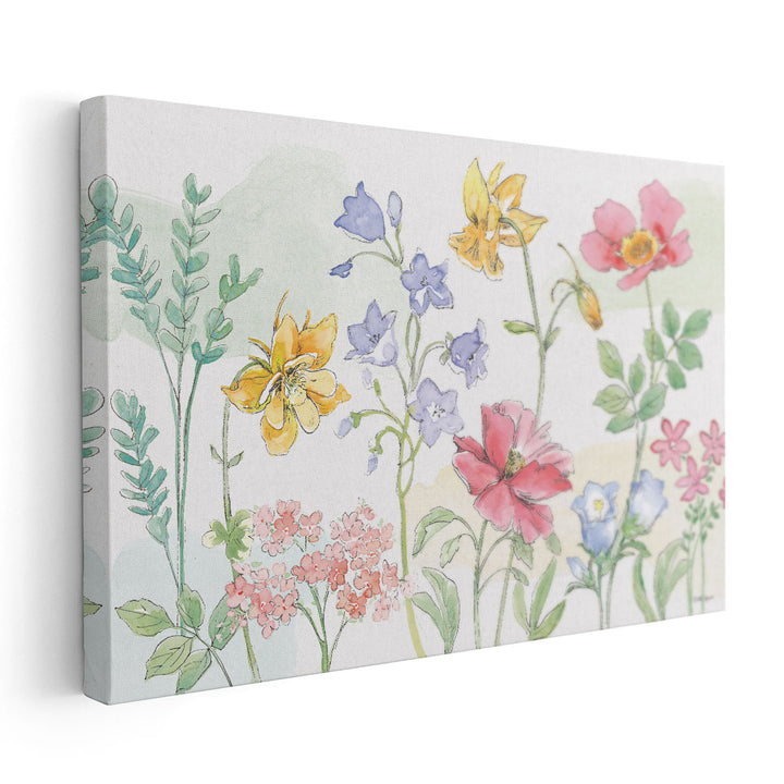 Peaceful Petals VI - Canvas Print Wall Art