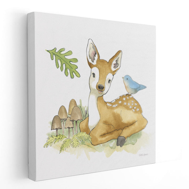 Baby Woodland III - Canvas Print Wall Art