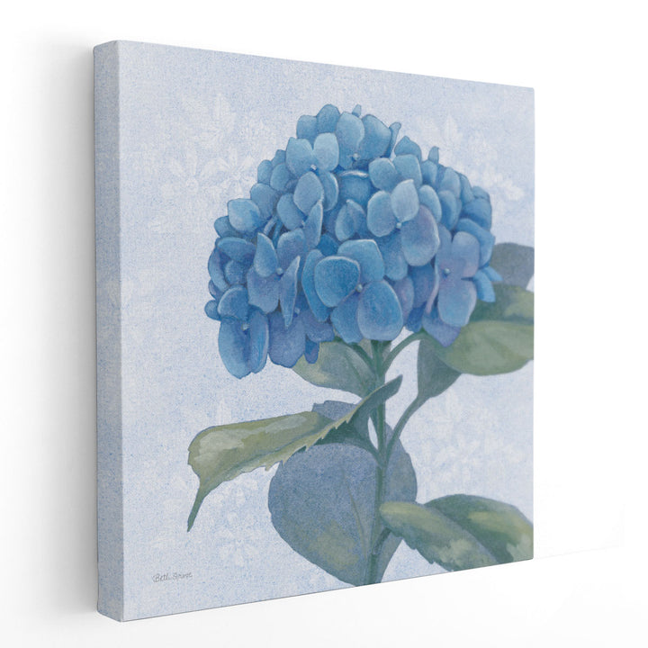 Blue Hydrangea IV - Canvas Print Wall Art