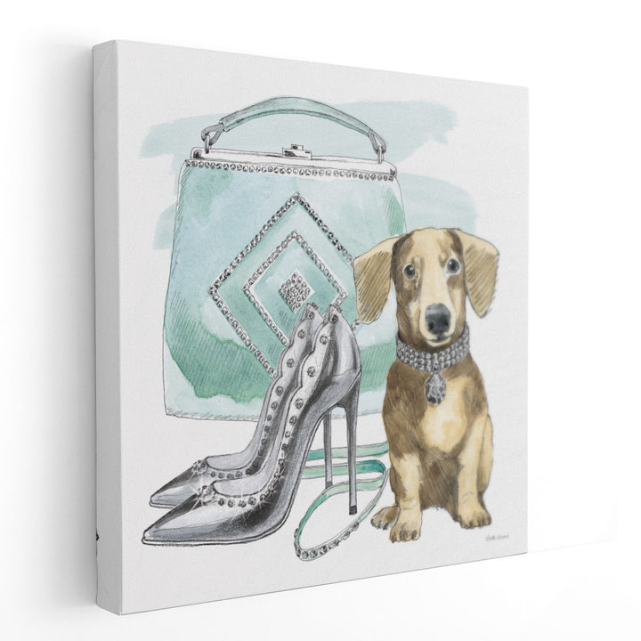 Glamour Pups III - Canvas Print Wall Art