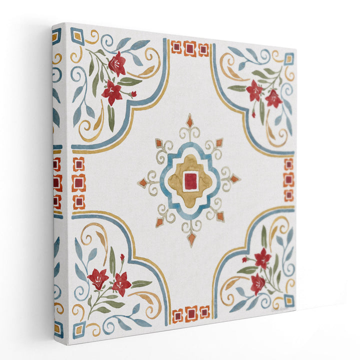 Mediterranean Motif III - Canvas Print Wall Art