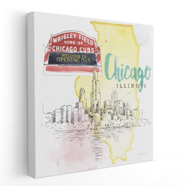 US Cities II - Canvas Print Wall Art