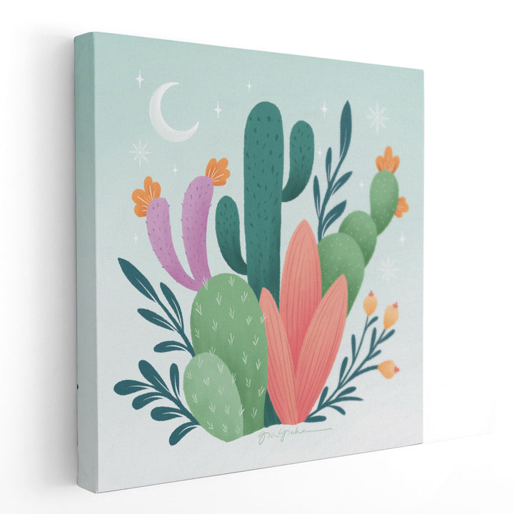 Cactus Garden II - Canvas Print Wall Art