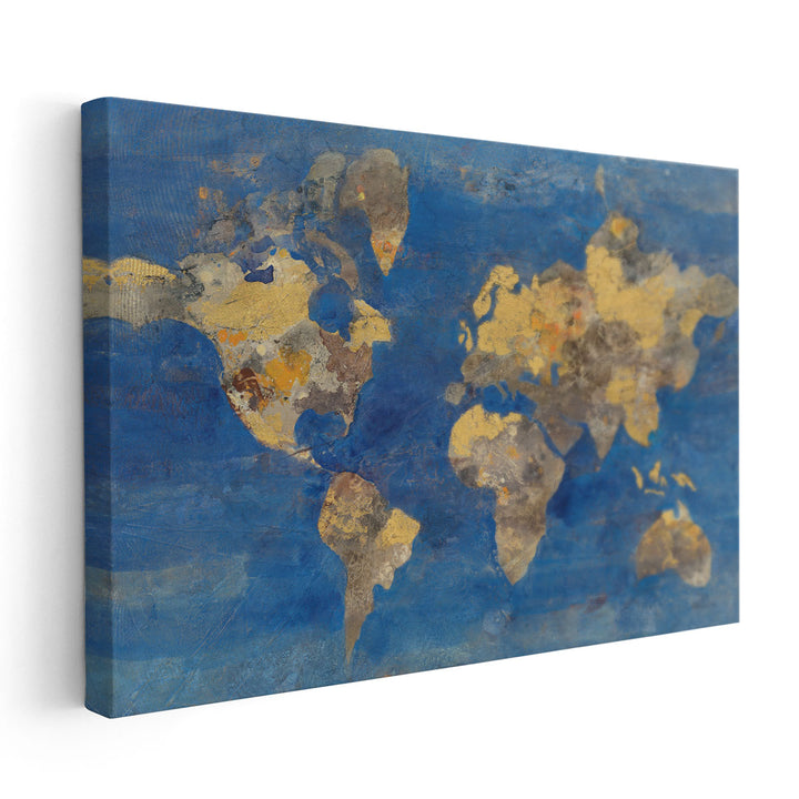 Golden World - Canvas Print Wall Art