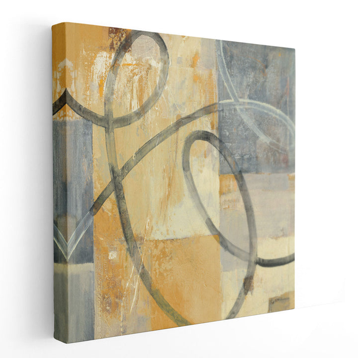 Ribbon Dance I - Canvas Print Wall Art