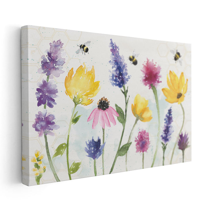 Bee Harmony I - Canvas Print Wall Art