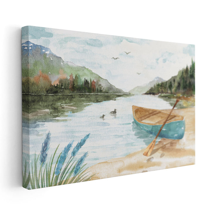 Lake Love I - Canvas Print Wall Art