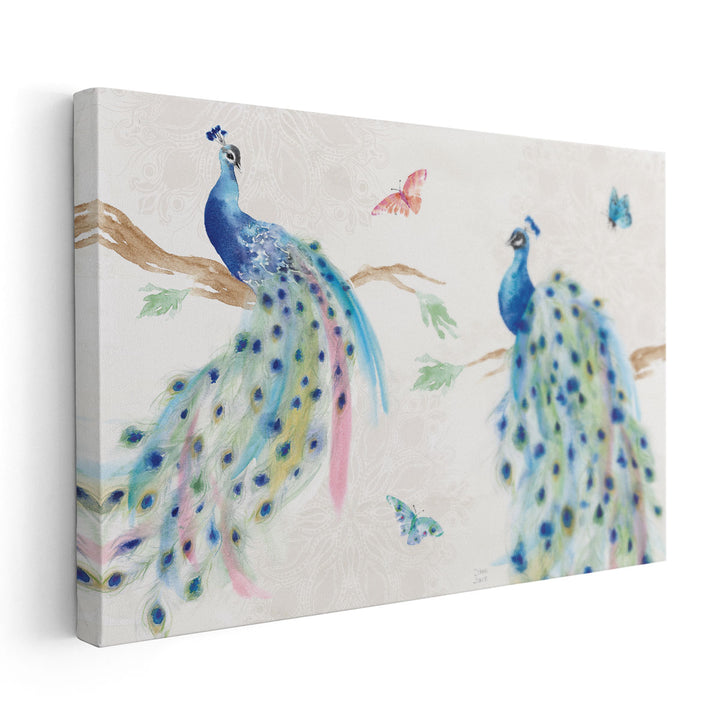 Peacock Glory I - Canvas Print Wall Art