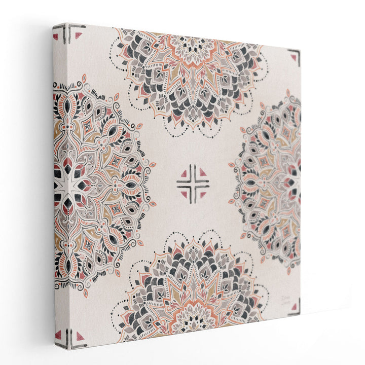 Kasbah Crush Pattern IA - Canvas Print Wall Art