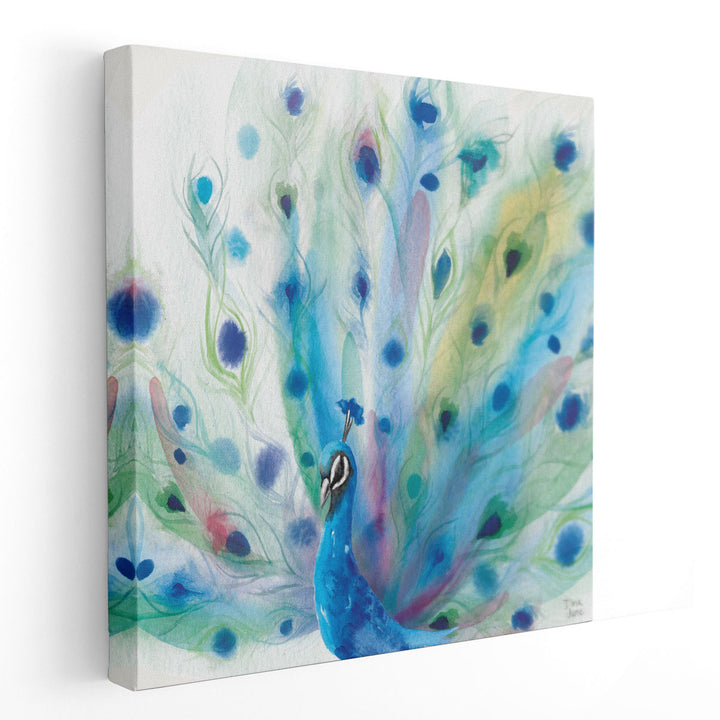 Peacock Glory V - Canvas Print Wall Art