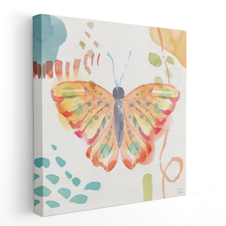 Winged Whisper V - Canvas Print Wall Art