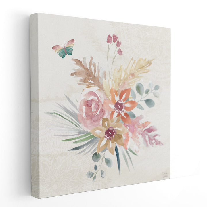 Boho Garden II - Canvas Print Wall Art