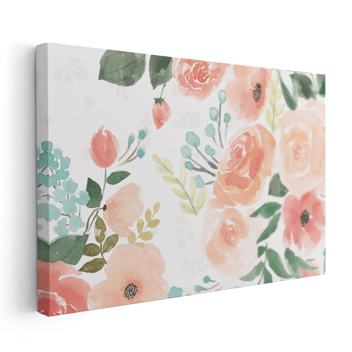 Blooming Delight III - Canvas Print Wall Art