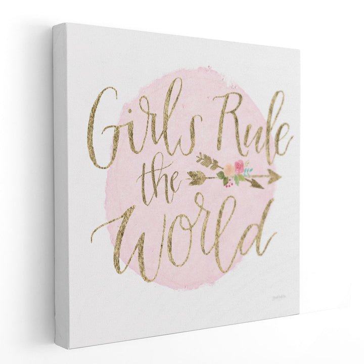 Girl Power III - Canvas Print Wall Art