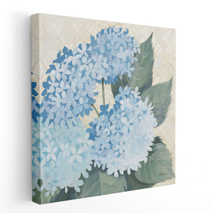 Decorative Hydrangea II - Canvas Print Wall Art