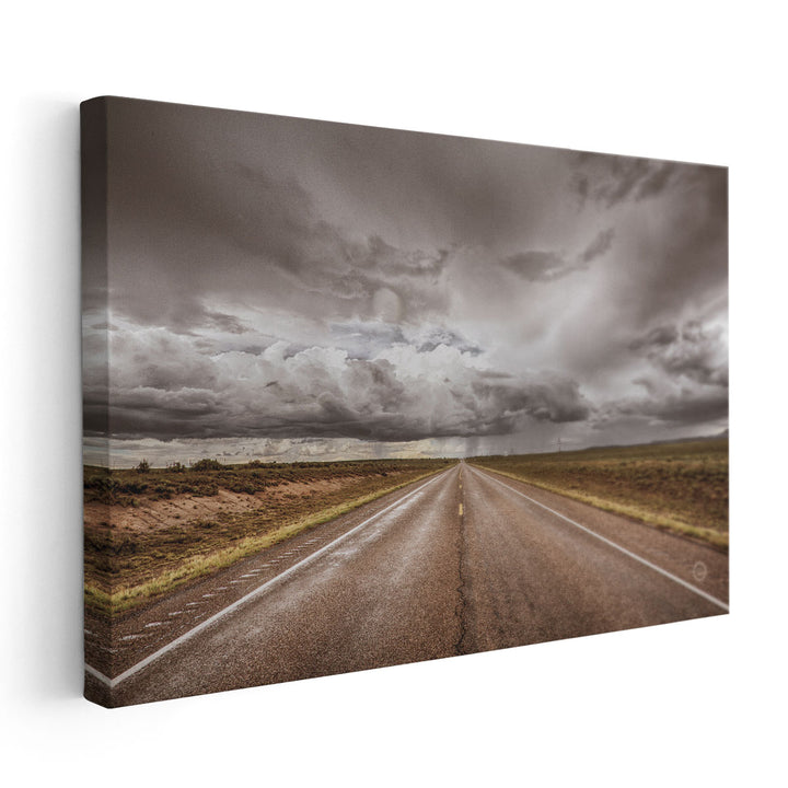 Into the Storm - Canvas Print Wall Art