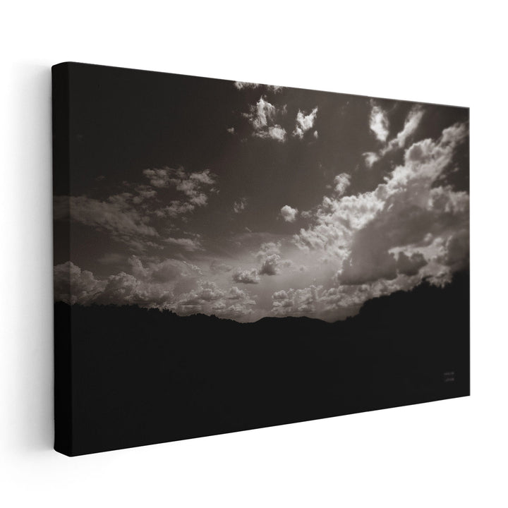 From Below Black and White - Canvas Print Wall Art