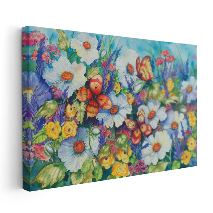 Sweetly Succulent - Canvas Print Wall Art