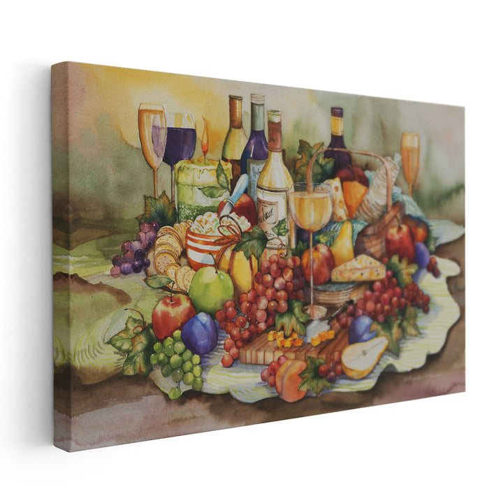 Wine Tastings - Canvas Print Wall Art