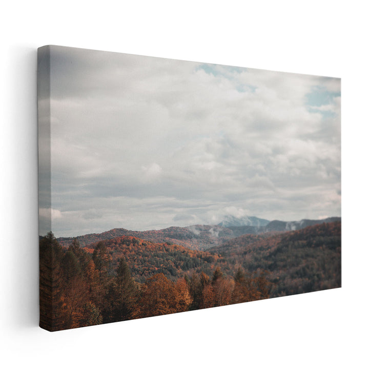 Autumn Hills I - Canvas Print Wall Art