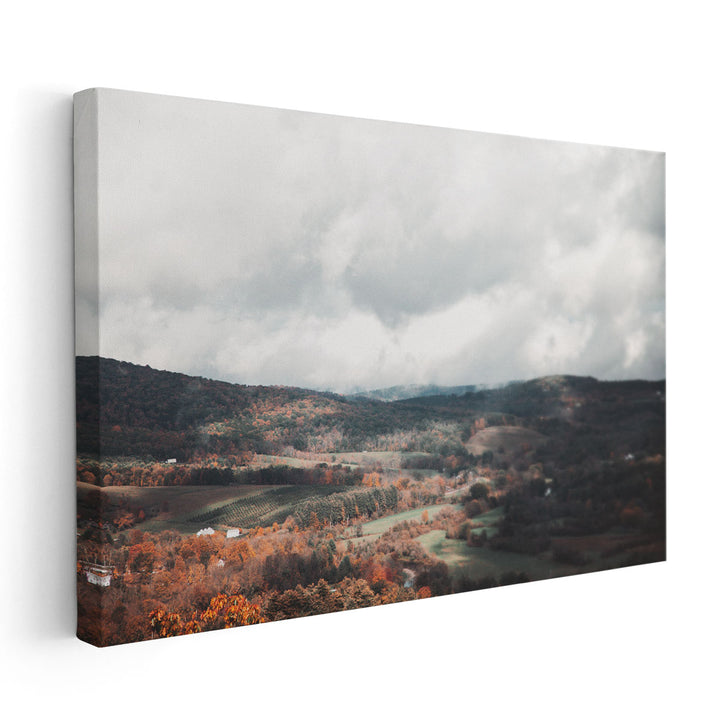 Autumn Hills II - Canvas Print Wall Art