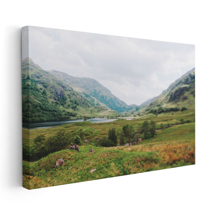 Highland Mountains - Canvas Print Wall Art