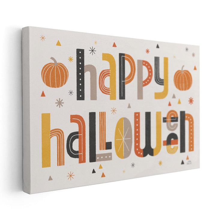 Retro Halloween I - Canvas Print Wall Art