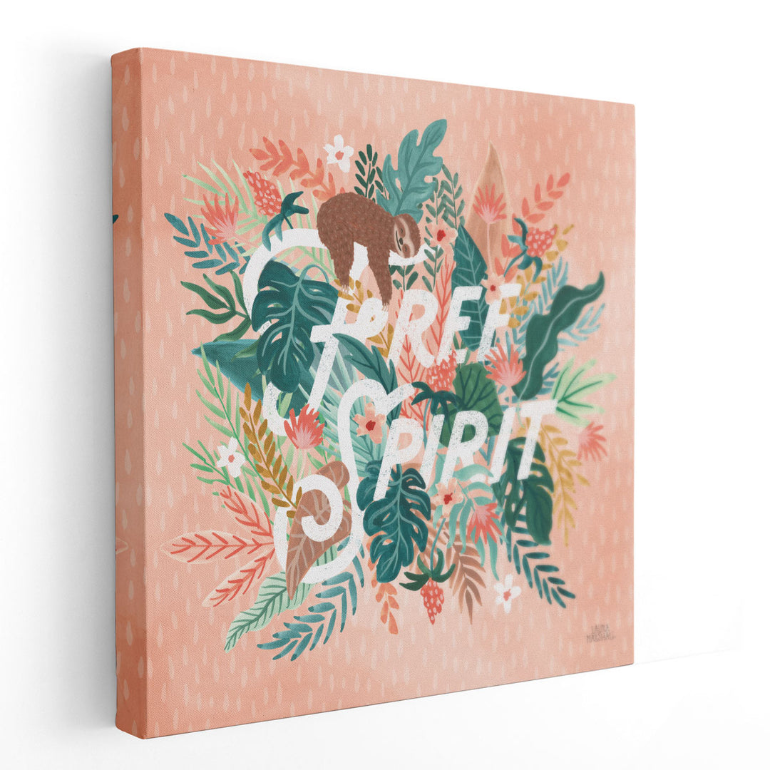 Jungle Hangout IV - Canvas Print Wall Art