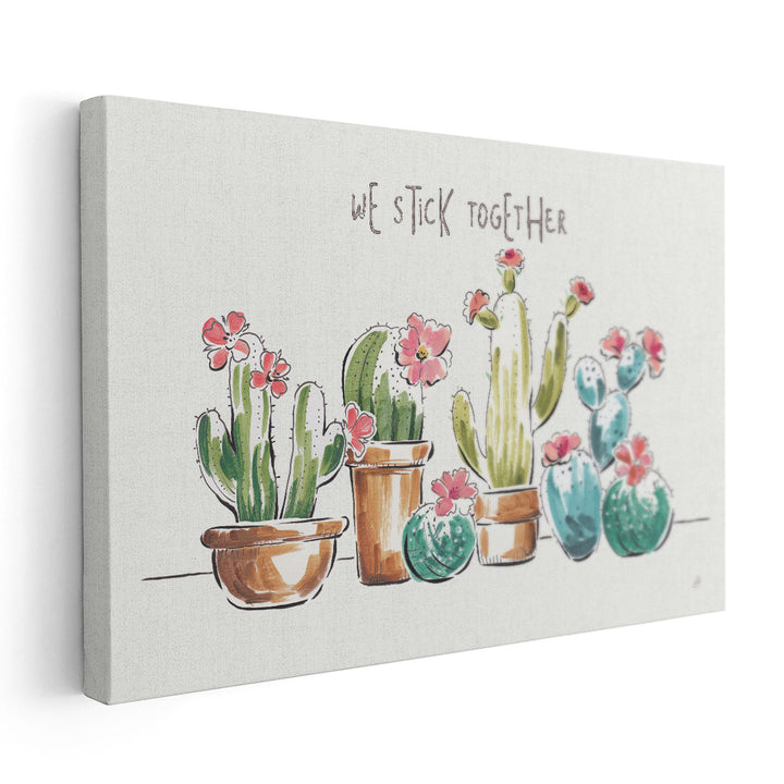 Desert Bloom I - Canvas Print Wall Art