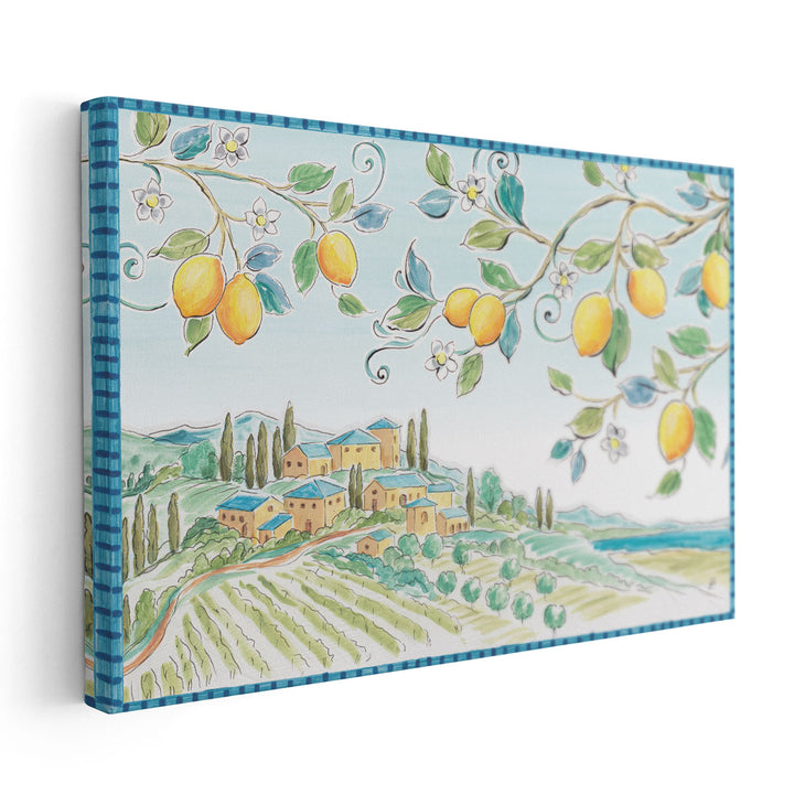 Mediterranean Breeze I - Canvas Print Wall Art