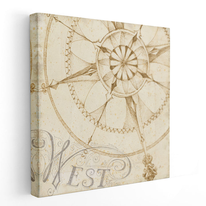 Coast to Coast Sepia IV - Canvas Print Wall Art