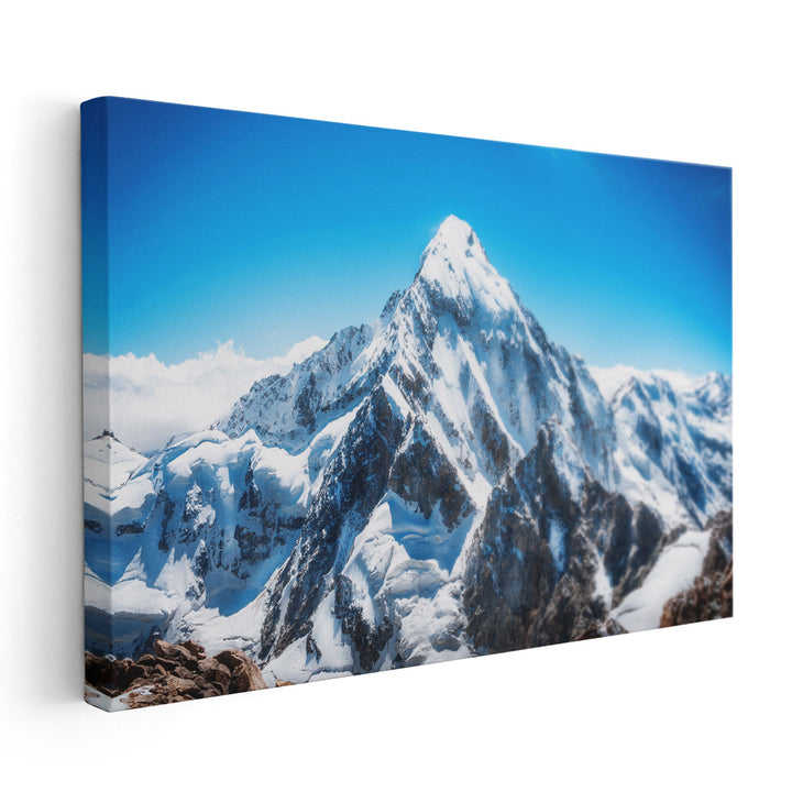 Peak Of Everest - Canvas Print Wall Art