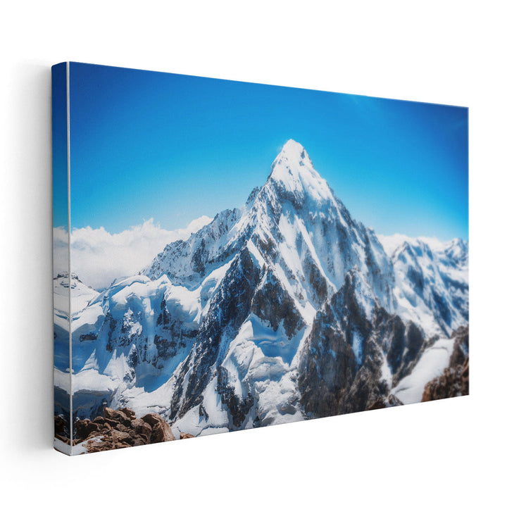 Peak Of Everest - Canvas Print Wall Art