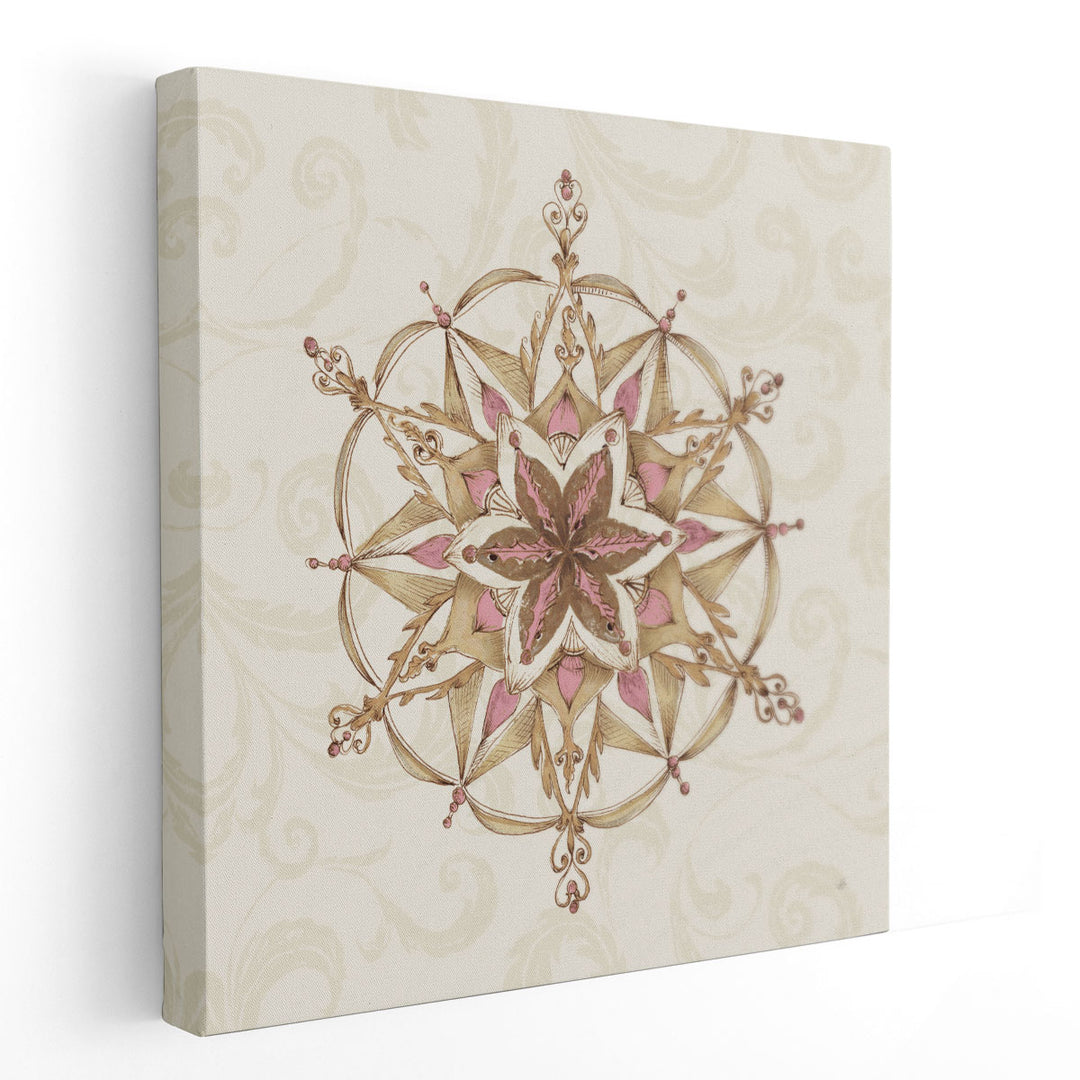 Elegant_Season Snowflake II - Canvas Print Wall Art