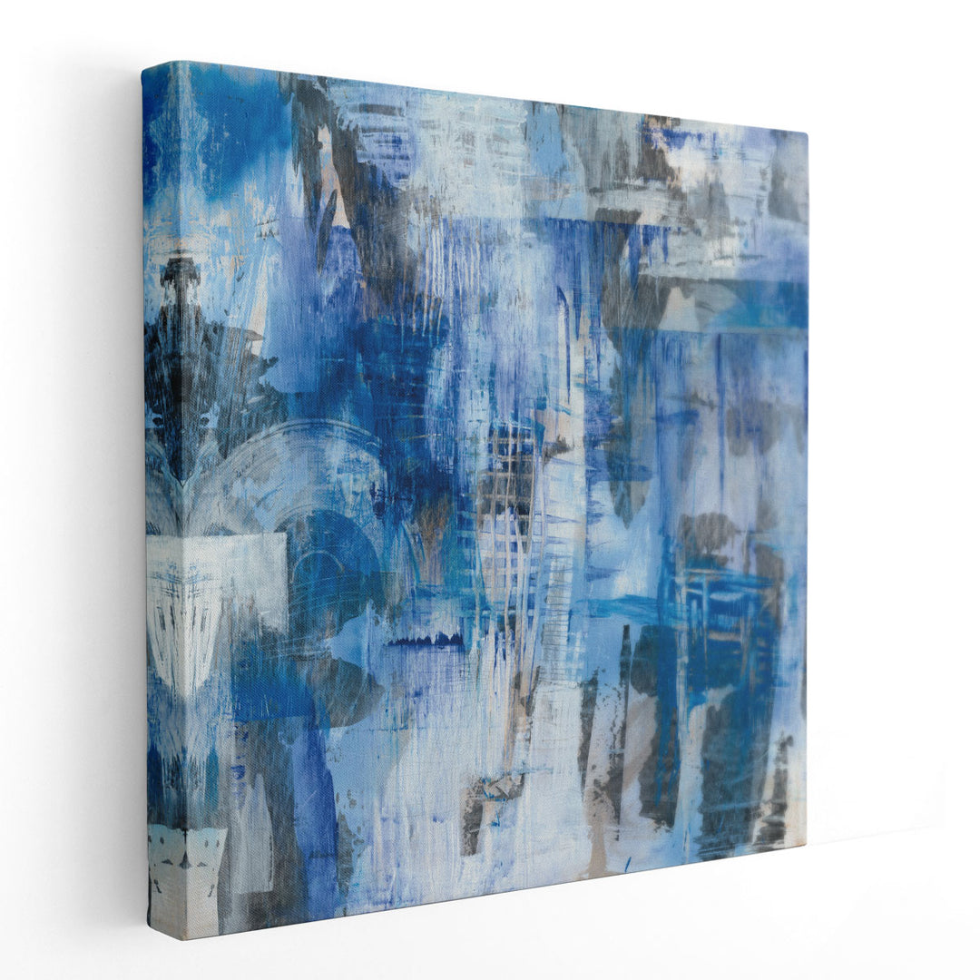 Industrial Blue - Canvas Print Wall Art