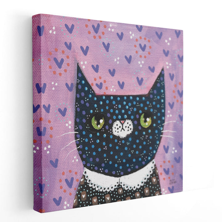 Kooky Cat I - Canvas Print Wall Art