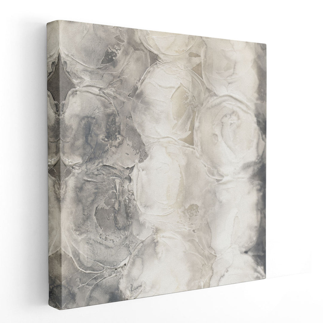 Gray Circles I - Canvas Print Wall Art