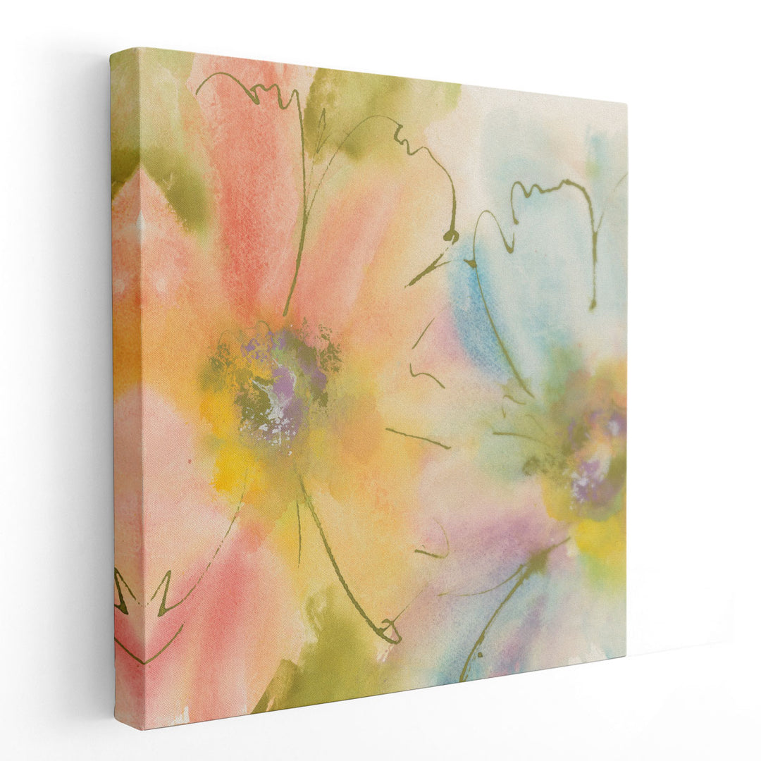 Rainbow Cosmos I - Canvas Print Wall Art