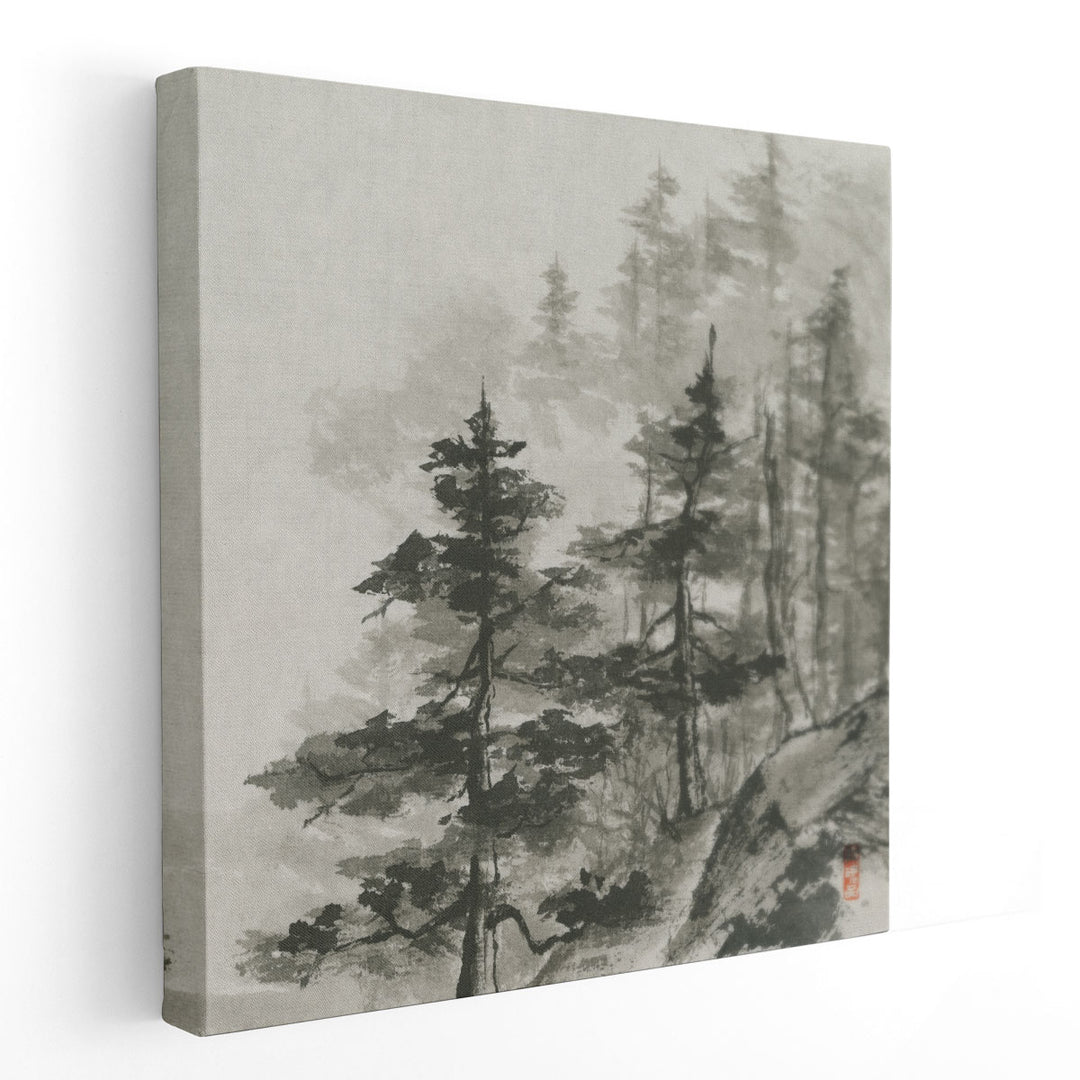 Sumi Treetops - Canvas Print Wall Art