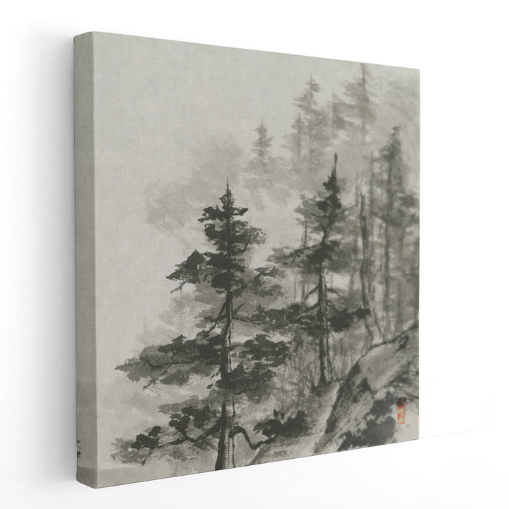 Sumi Treetops - Canvas Print Wall Art