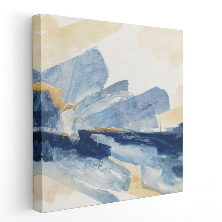 Gilded Indigo II - Canvas Print Wall Art