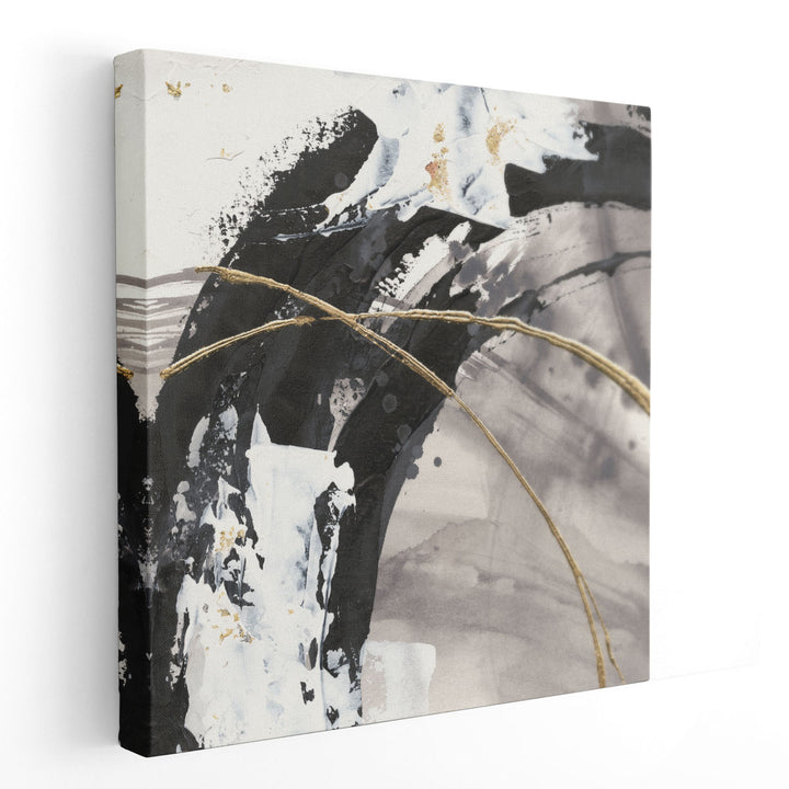 Gilded Arcs II - Canvas Print Wall Art