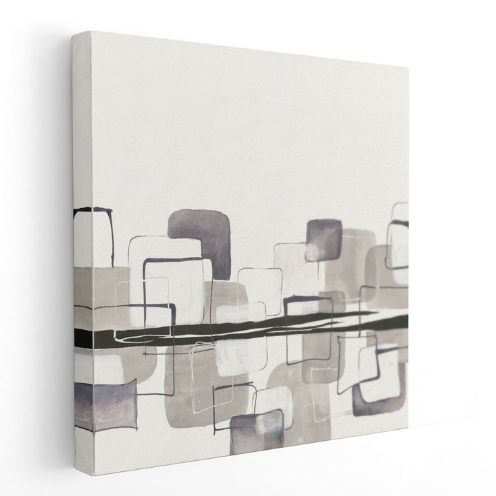 Placid Boxes I - Canvas Print Wall Art