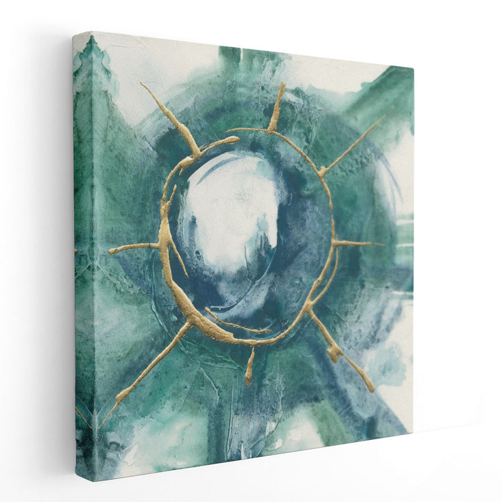 Dharma Wheel II - Canvas Print Wall Art