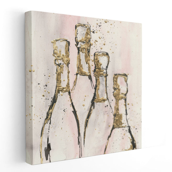 Champagne is Grand II - Canvas Print Wall Art