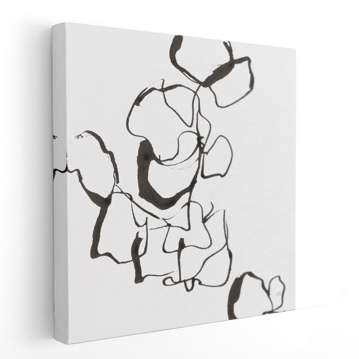 Stoned III Black and White - Canvas Print Wall Art