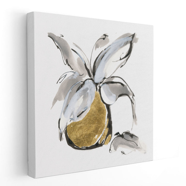 Gilded Vase I - Canvas Print Wall Art