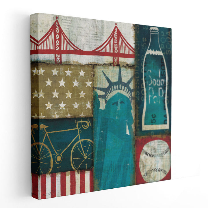 American Pop I - Canvas Print Wall Art