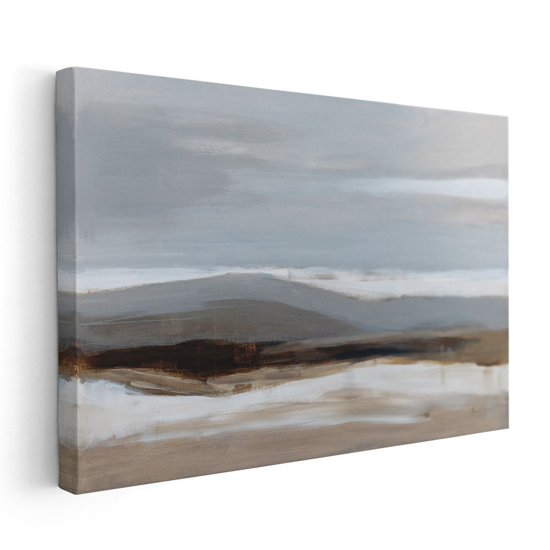 January Landscape - Canvas Print Wall Art